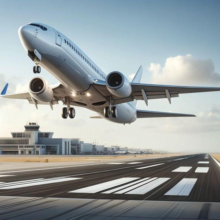 Avion au décollage